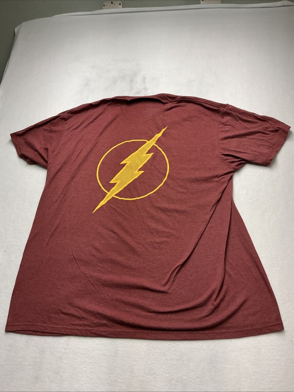 Vintage The Flash Short Sleeve T-shirt Mens XXL Red/yellow, 3844